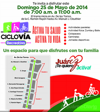 Invitación Ciclovía