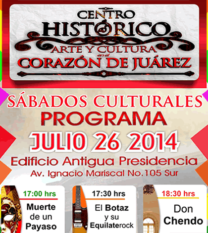 Sábados Culturales del Centro Histórico de Ciudad Juárez