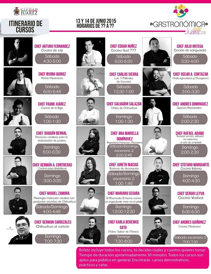 Expo Gastronomica Juarez 2015