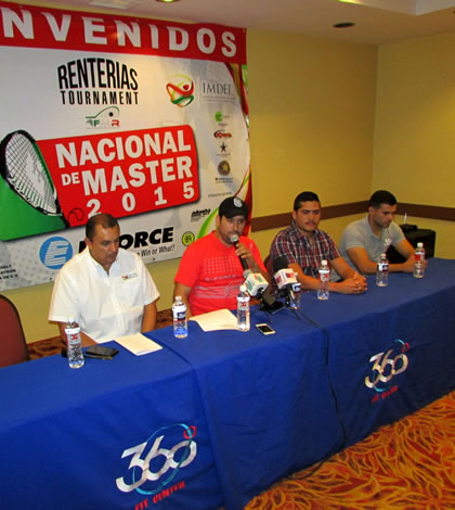 Arranca Campeonato Nacional Máster de Raquetbol Juárez 2015