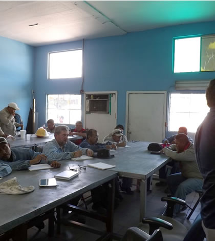 Recibe Personal de Alumbrado Capacitación