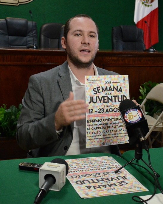 Invitan a la Semana de la Juventud 2015