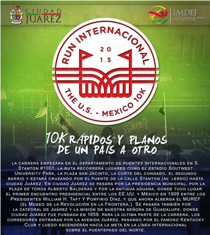 Todo Listo Para Run Internacional USA-MÉXICO 10K