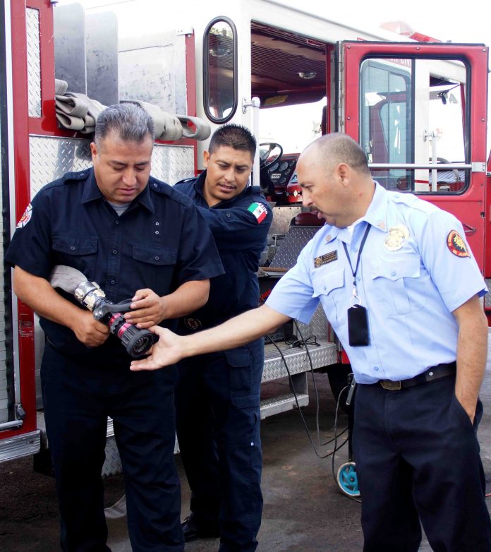 Capacita Juárez a Bomberos de Delicias