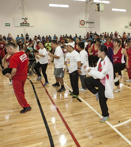 Inauguran Gimnasio de Deporte Adaptado