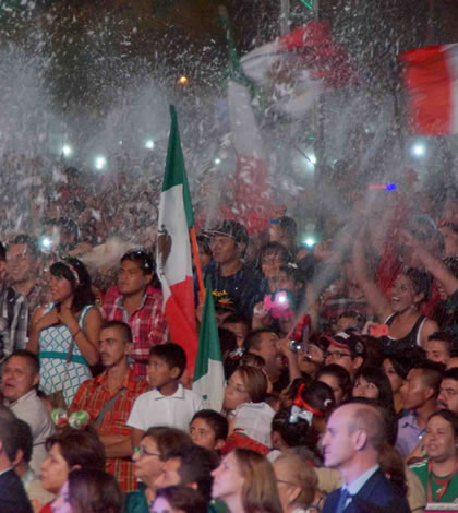 Juarenses Disfrutan Grito de Independencia