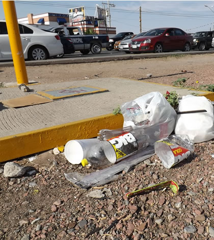 Recompensa a Quien Denuncie Personas que Tiren Basura en Vía Pública