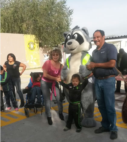 Reciben Niños con Capacidades Diferentes Educación Vial