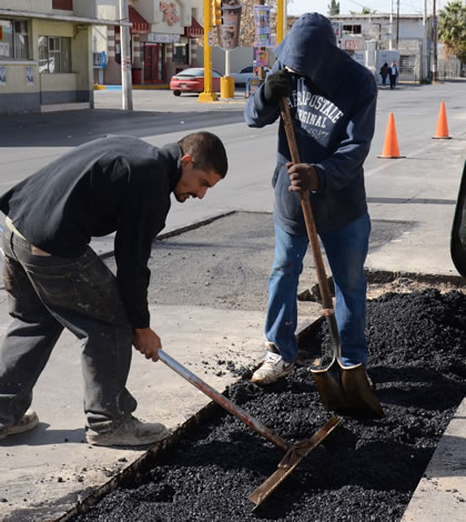 Superan Avance en Obras de Bacheo