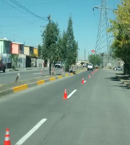 Continúa Colocación de Señalamientos