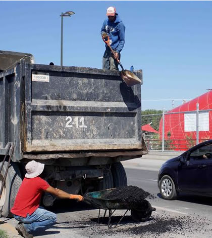Avanzan Obras de Bacheo en la Localidad