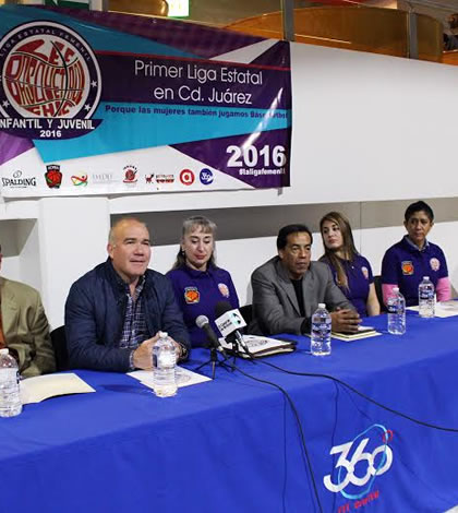 Presentan Liga Estatal Femenil de Basquetbol