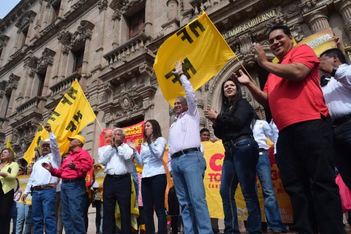 Celebran Candidatos Aniversario del PRD