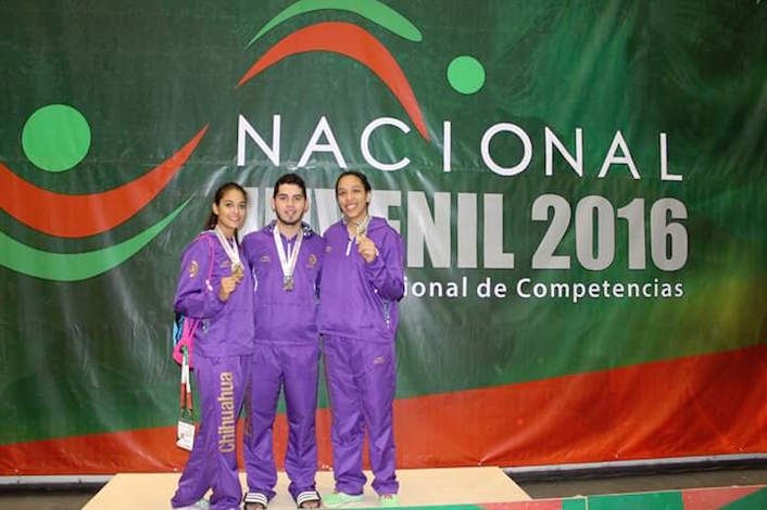Oro y plata juarenses para Chihuahua en el Nacional Juvenil 2016 1 Taekwondo nacional juvenil