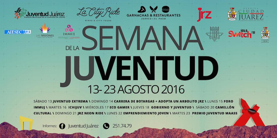 Invitan a Semana de la Juventud 1 semana de la juventud