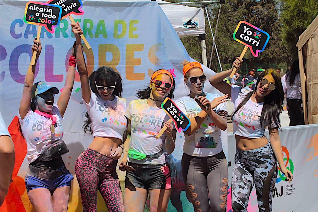 Concluye exitosa Carrera de Colores 1 Carrera de los colores