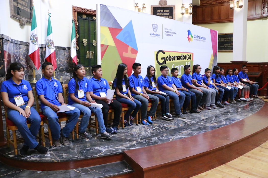 Gabinete Infantil 2017 que asume funciones por un día 1 Gabinete Infantil 2017