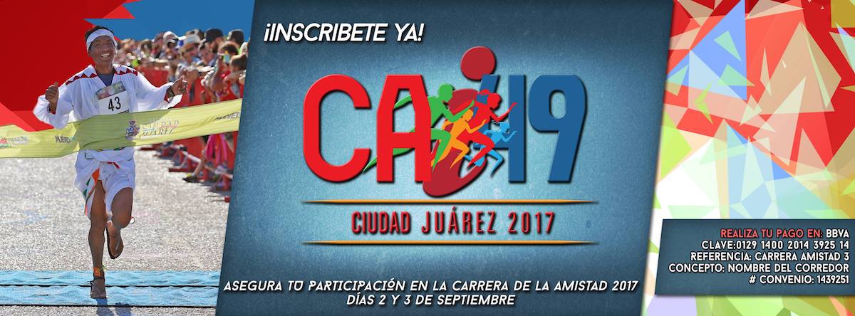 Anuncian 49 Carrera Internacional de la Amistad 1 Carrera Internacional de la Amistad 49