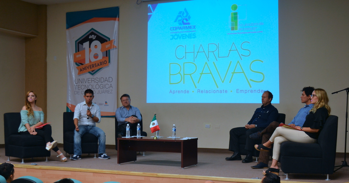 Con ‘Charlas Bravas’, impulsan el emprendimiento entre alumnos de la UTCJ 1 Charlas bravas