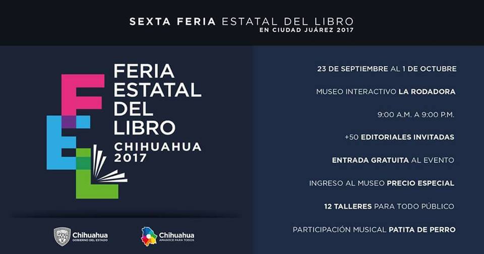 Inicia este sábado Feria Estatal del Libro 2017 1 Feria del Libro