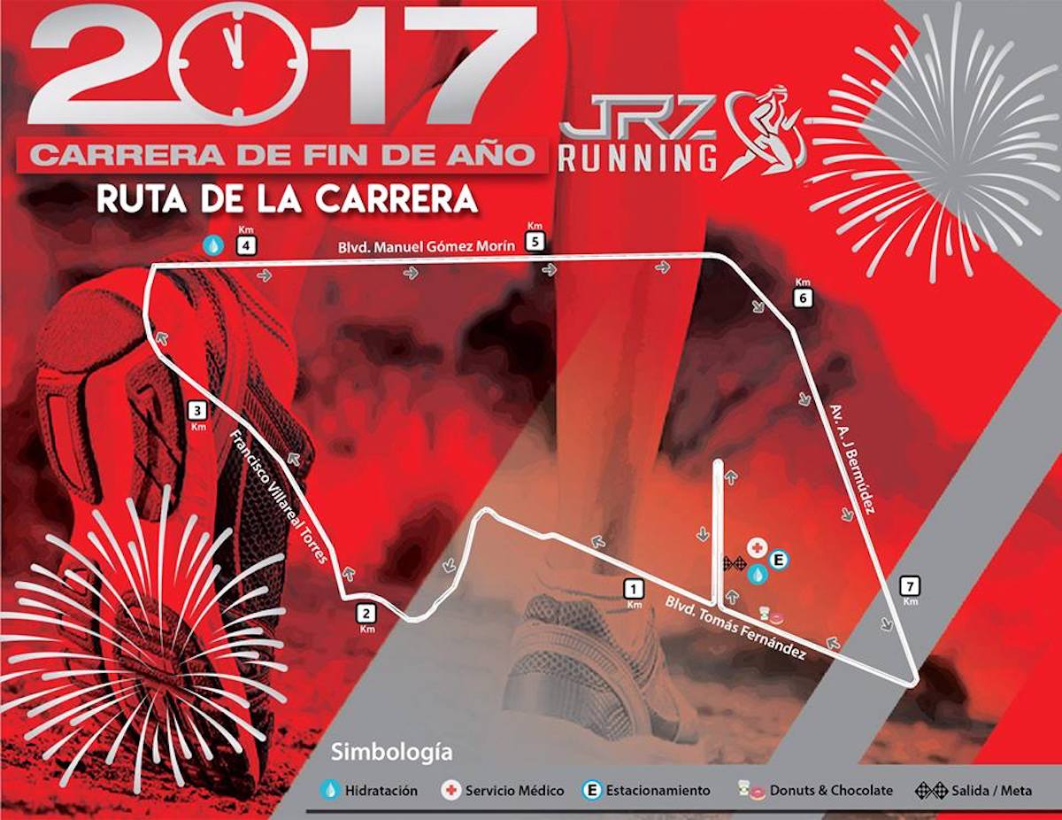 Ruta carrera fin de anno