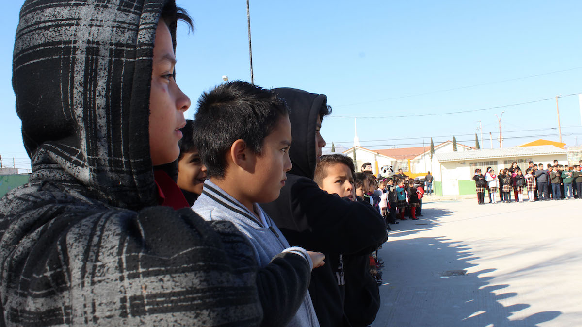 Recomiendan proteger a menores durante temporada invernal 1 escuela frio gripa