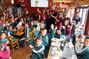Motivan a estudiantes con programa “Hoy visito un restaurante” 6 Hoy visito un restaurante Manuel Chacon