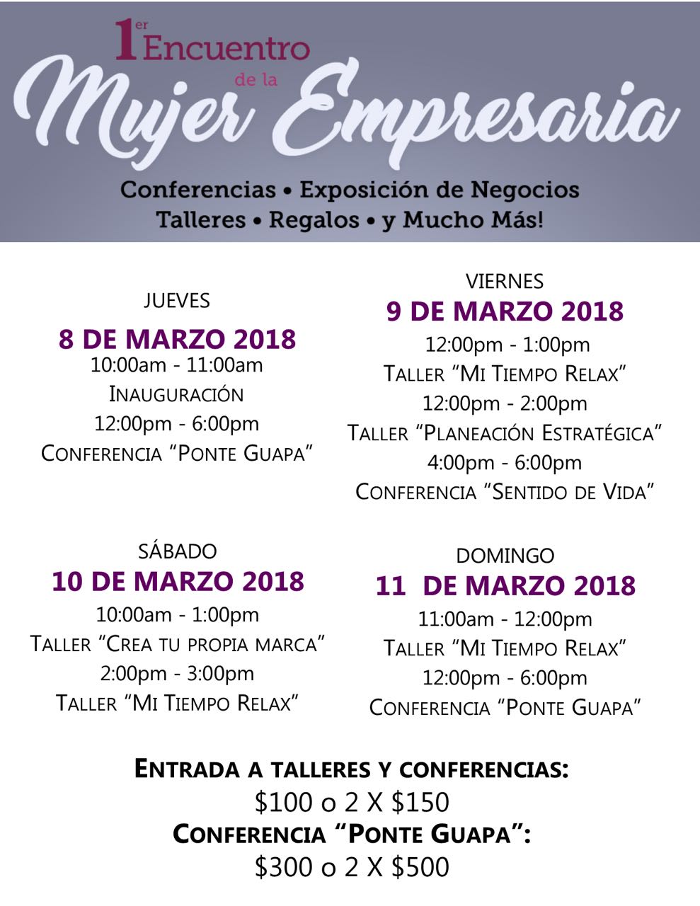 Encuentro Mujeres Empresarias