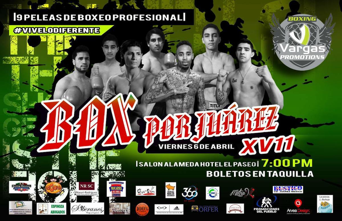 Subirán hoy a la báscula protagonistas de ‘Box por Juárez XVII’ 2 box por juarez