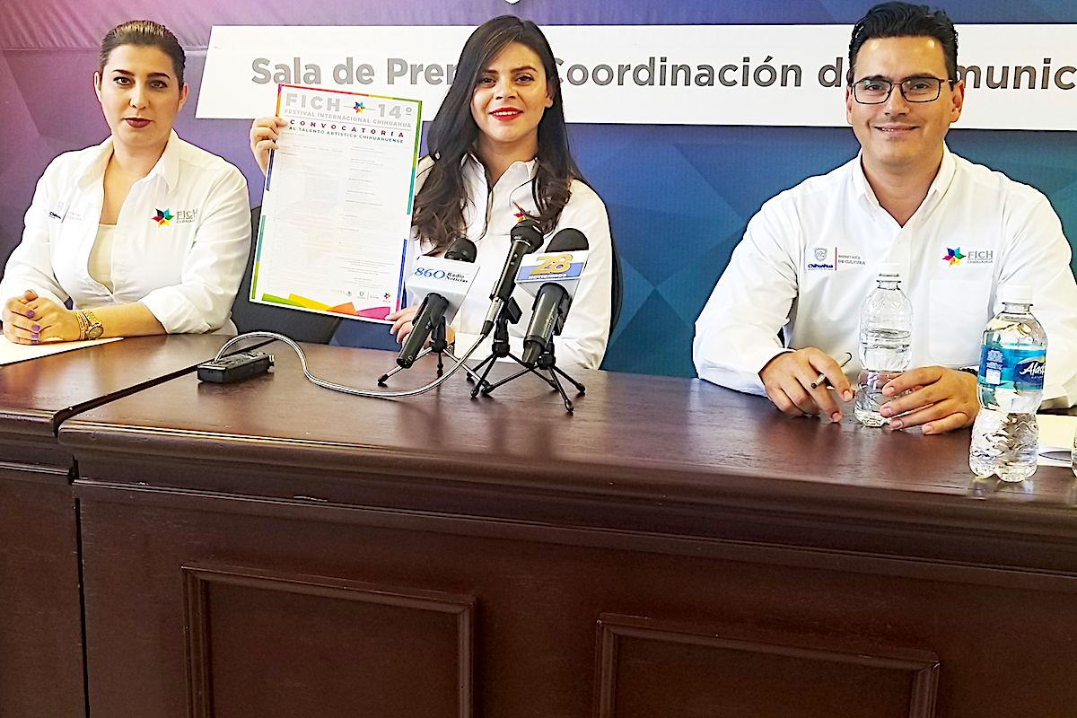 Convoca FICH a artistas chihuahuenses para participar en Caravanas Culturales 1 FICH 2018