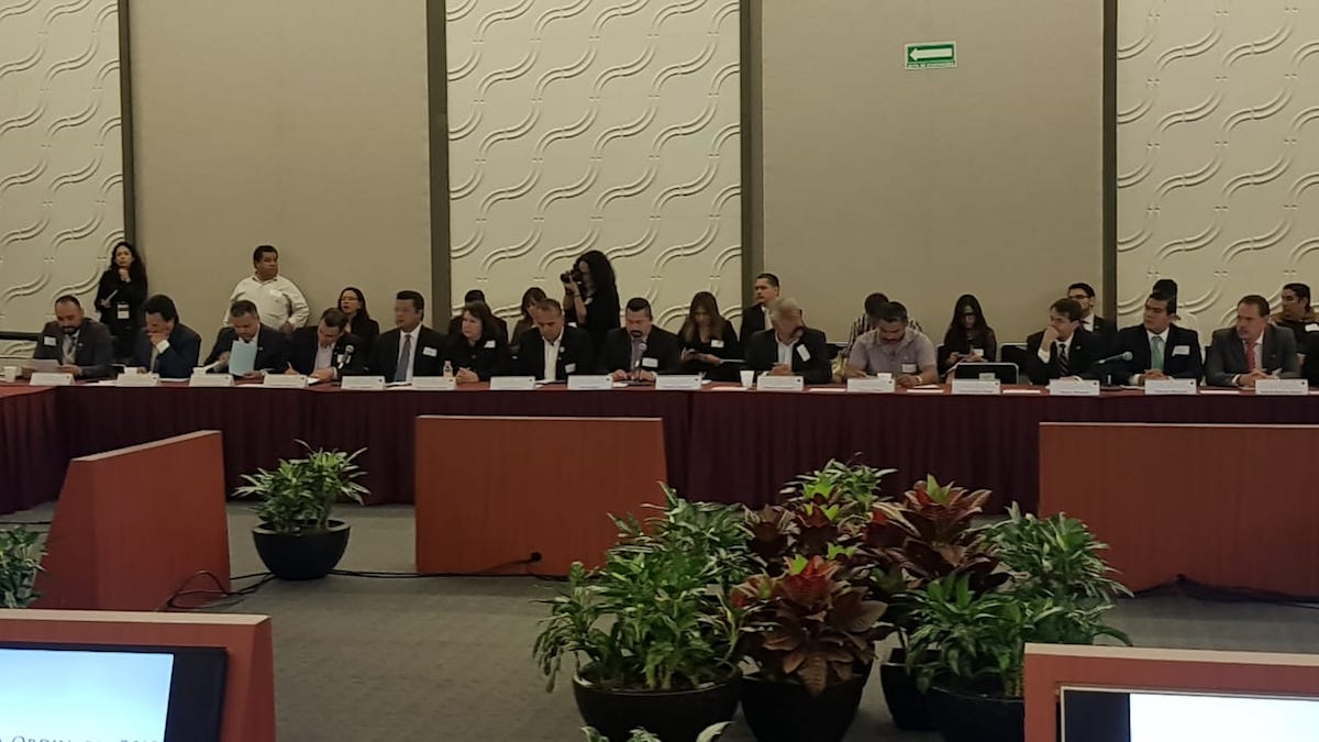 Armando Cabada Conferencia Nacional de Seguridad Publica