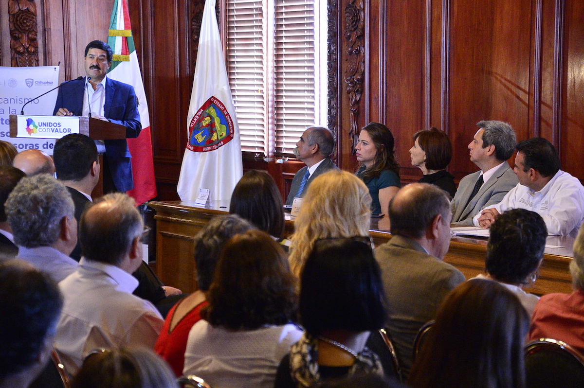 Chihuahua tendrá el mejor mecanismo de protección a Derecho Humanistas y Periodistas: Corral 1 Javier Corral Activistas Sociales Periodistas
