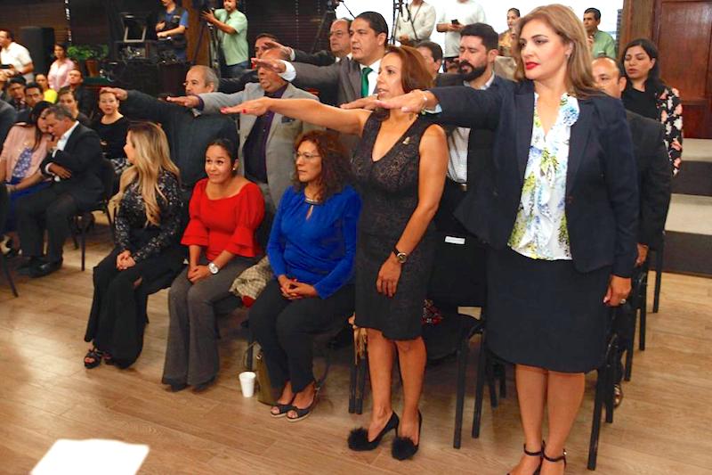 Alcalde toma protesta a Gabinete 2018-2021 1 Toma de protesta segunda parte