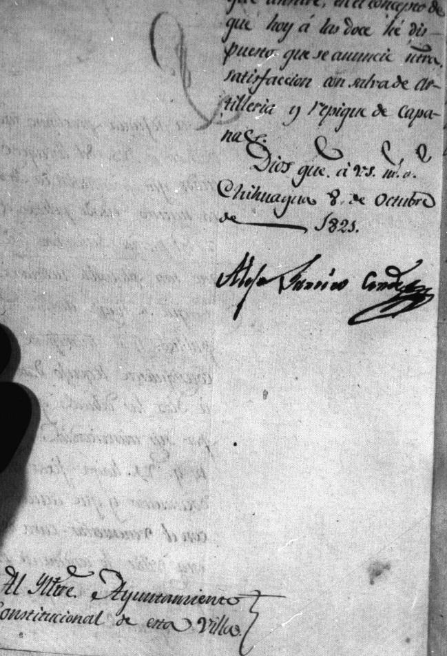 Festejo Chihuahuense por el triunfo trigarante 3 C:\Users\Vlad\Documents\Documentos de la consumacion de independencia\Consumacion de independencia 1821-22-23\ViewScan_0042.jpg