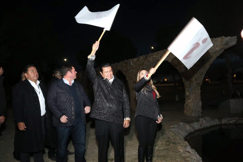 Se iluminan figuras representativas en zona de El Chamizal 1 Ilumina Municipio figuras representativas en zona de El Chamizal 11