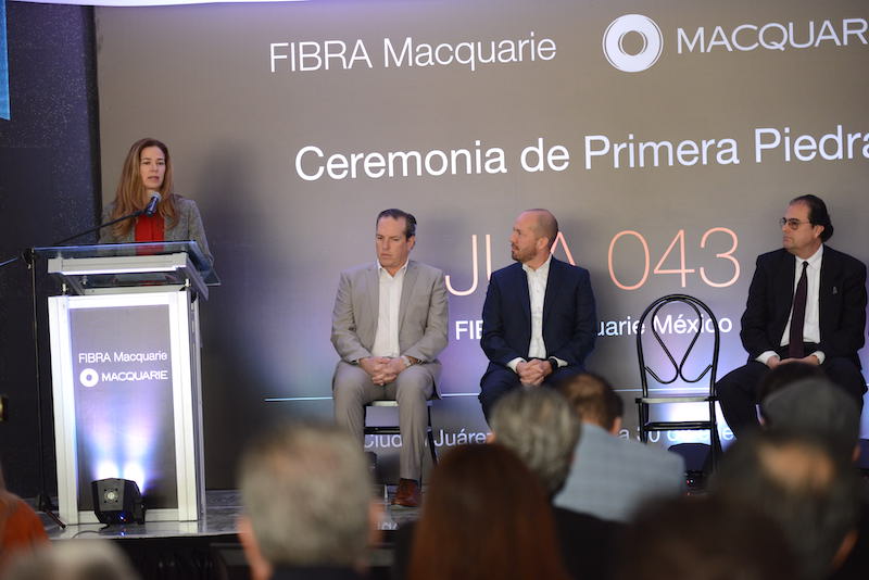 Llega a Juárez inversión de 380 millones de pesos en complejo industrial 1 Alejandra de la Vega Fibra MACQUARIE