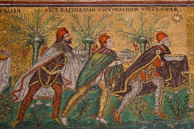 Italia Ravenna Mosaico San Apolinar Nuevo Reyes Magos