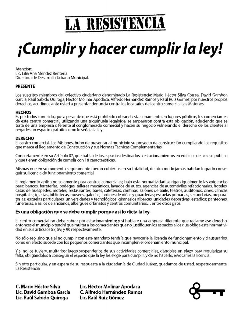 DON Q. CHILLITO: Solo con hacer cumplir la ley, Las Misiones se resuelve. 2 La Resistencia Desarrollo Urbano