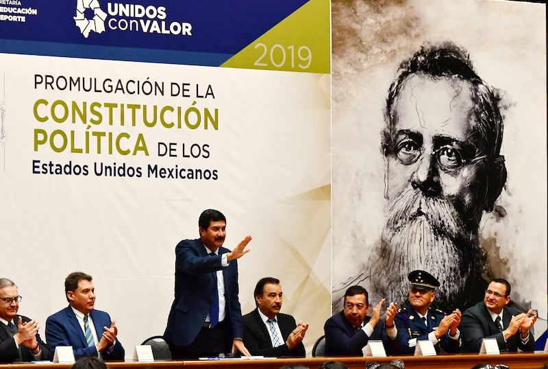 Javier Corral Jurado Constitucion 2019