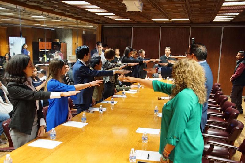 Toma de portesta Instituto Municipal de la Juventud