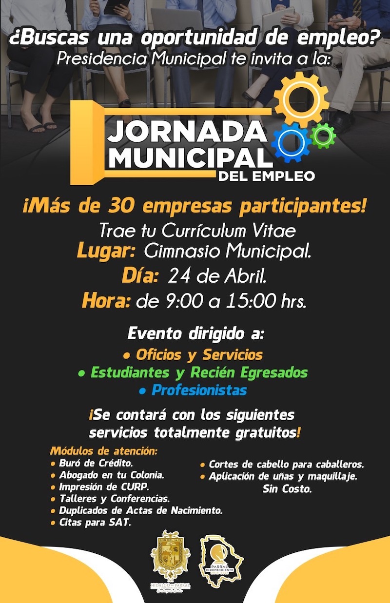 Jornada Municipal del Empleo Parral