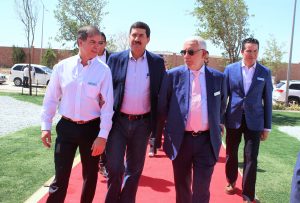 Arribo del Gobernador