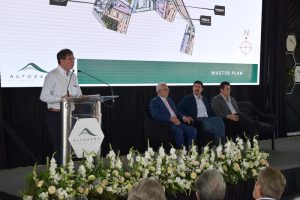 Jorge Casar en la presentacion del Master Plan