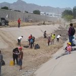 limpian arroyo el vergel 1