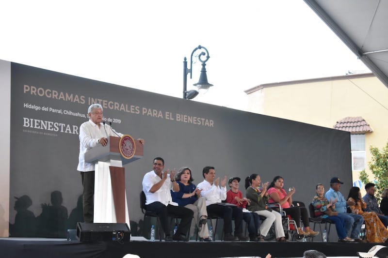 Solicita Alcalde Alfredo Lozoya a Presidente de República Solución a Ruta 45 3 AMLO Parral