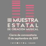 Invitan a artistas locales a participar en la III Muestra Estatal de Creación Musical 5 Muestra de Creracion Musical 2019 fb
