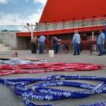 Preparativos en Sport Fest 1