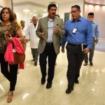 Visita Gobernador Javier Corral a familiares de heridos en El Paso 6