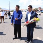 Acompaña Alcalde a presidente de la Cámara de Diputados durante pronunciamiento por víctimas del 03/08 11 Visita memorial Walmart 11