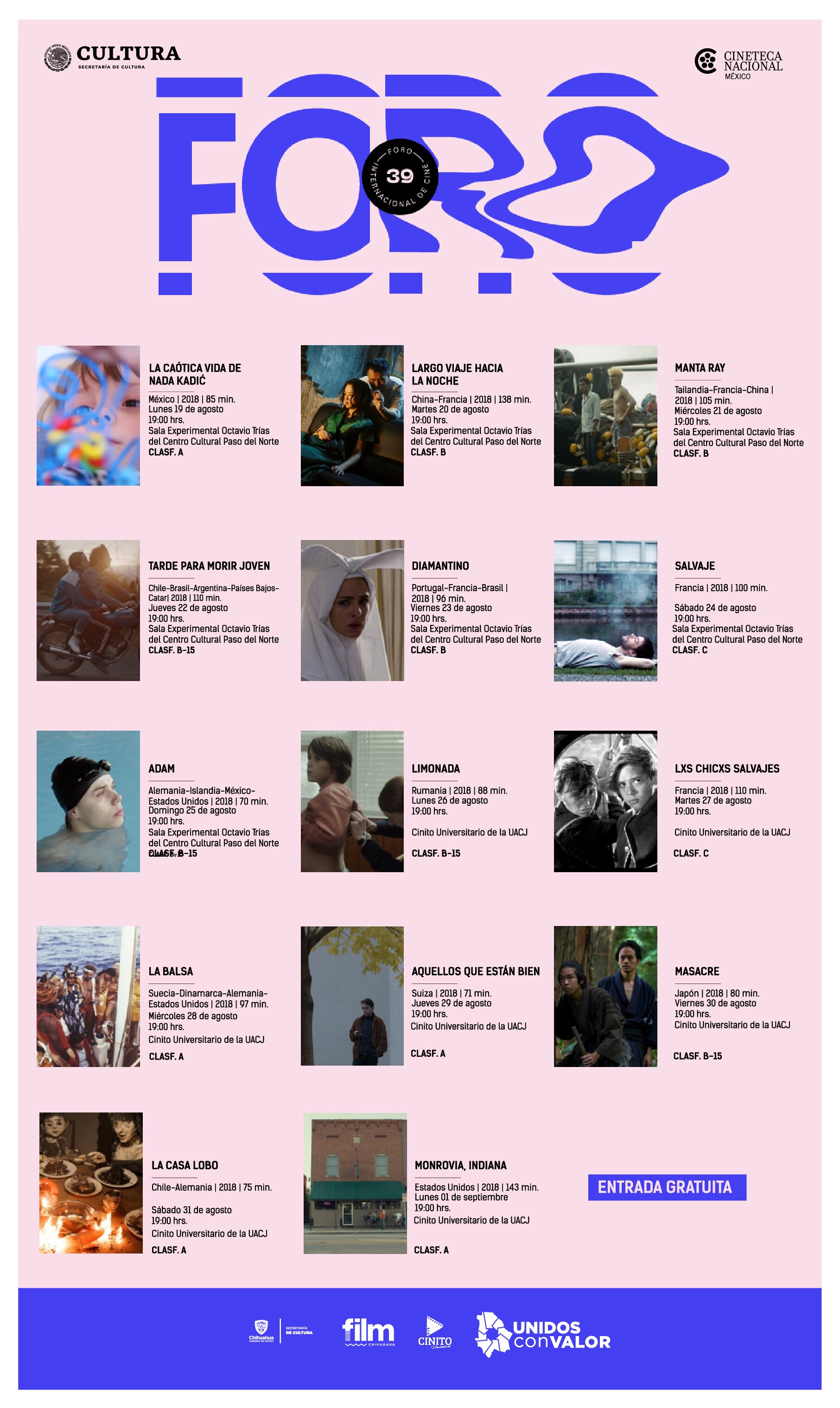 programacion cd juarez 39FORO